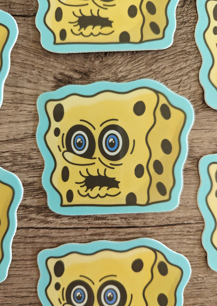 Vinyl Sticker - Water Spongebob Squarepants