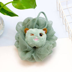 Kawaii Bath Pouf - Beige