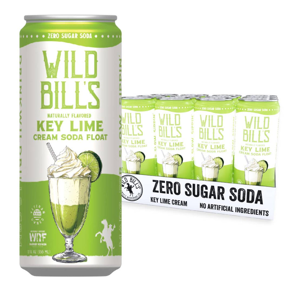 Zero Sugar Craft Soda - Key Lime Cream Soda Float