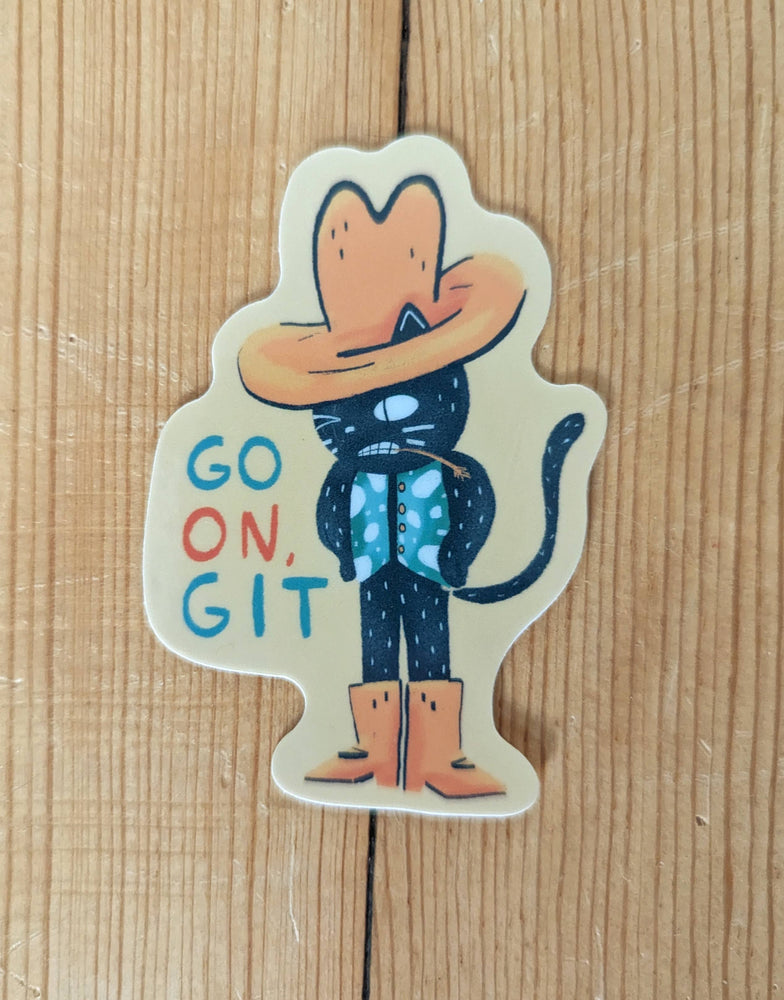 Vinyl Sticker - Go On Git