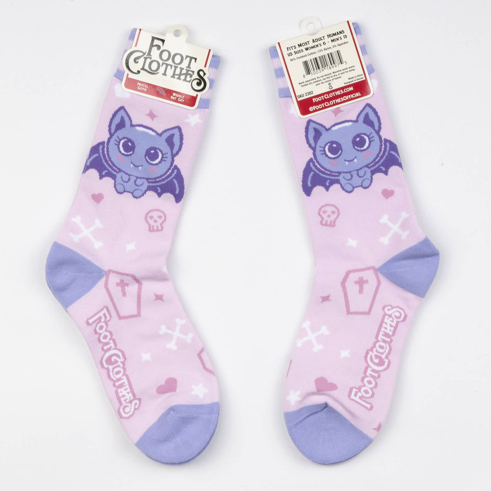 Crew Socks - Widdle Bat Guy