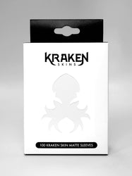 Kraken Skin Sleeves - Frost White Matte