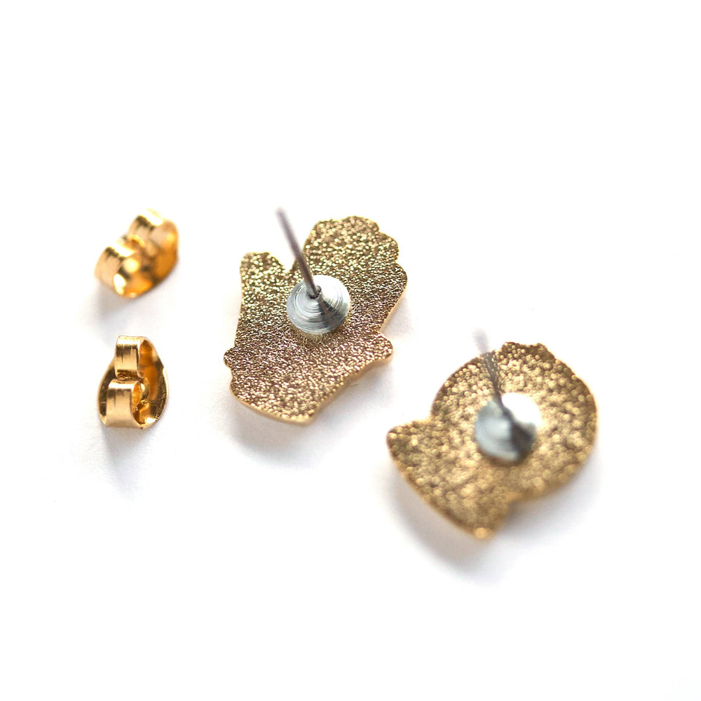 Enamel Earrings - Fortune Teller
