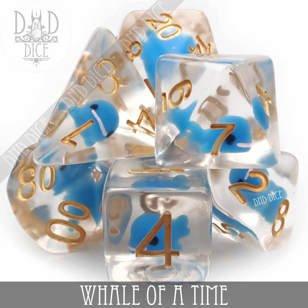 RPG Dice Set - Whale of a Time