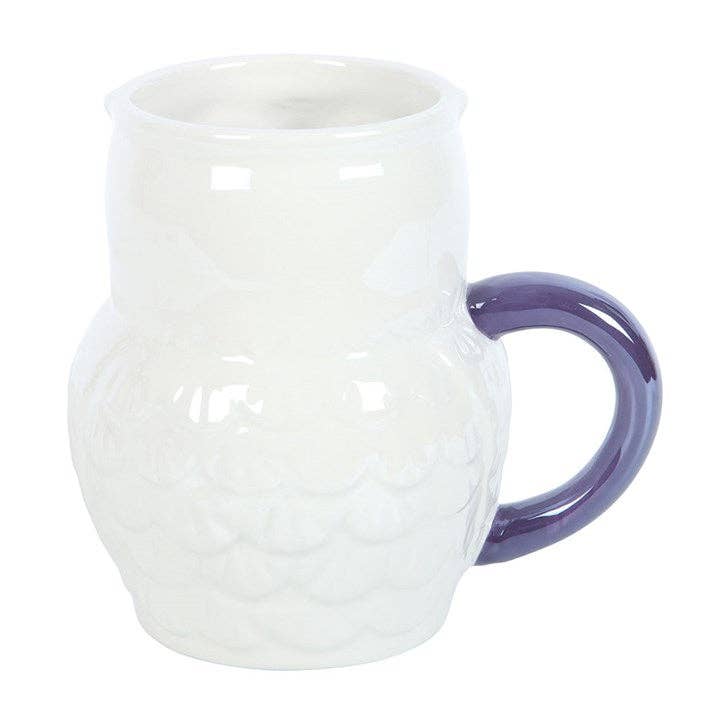 Shaped Mug - Iridescent Owl