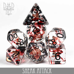 RPG Dice Set - Sneak Attack