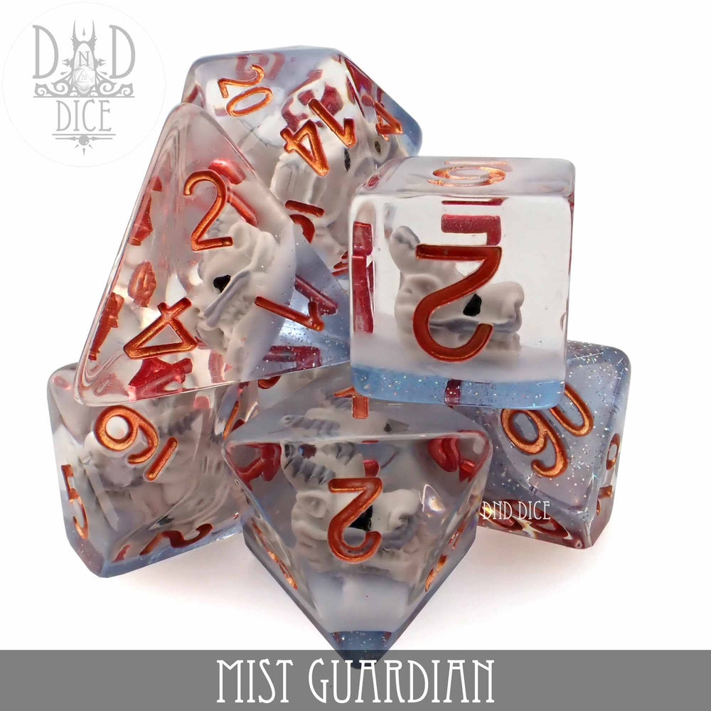RPG Dice Set - Mist Guardian