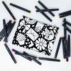 Color Your Own - Pencil Case (Tattoo)