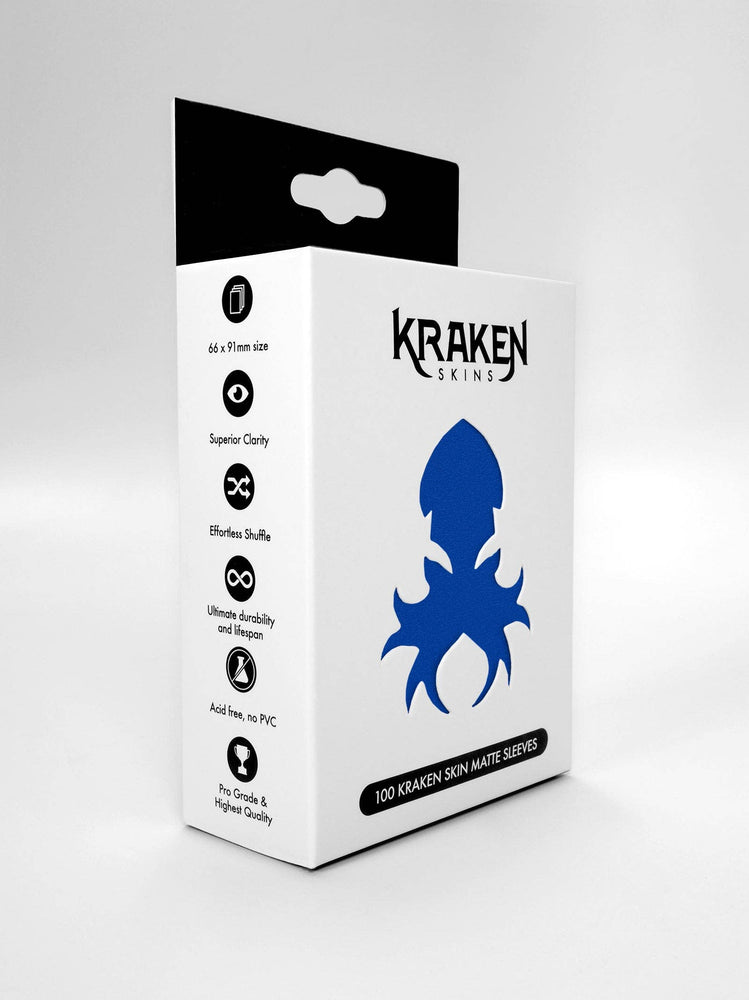 Kraken Skin Sleeves - Ultramarine Blue Matte