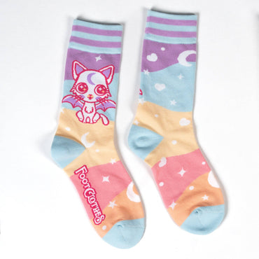 Crew Socks - Mystic Kitty