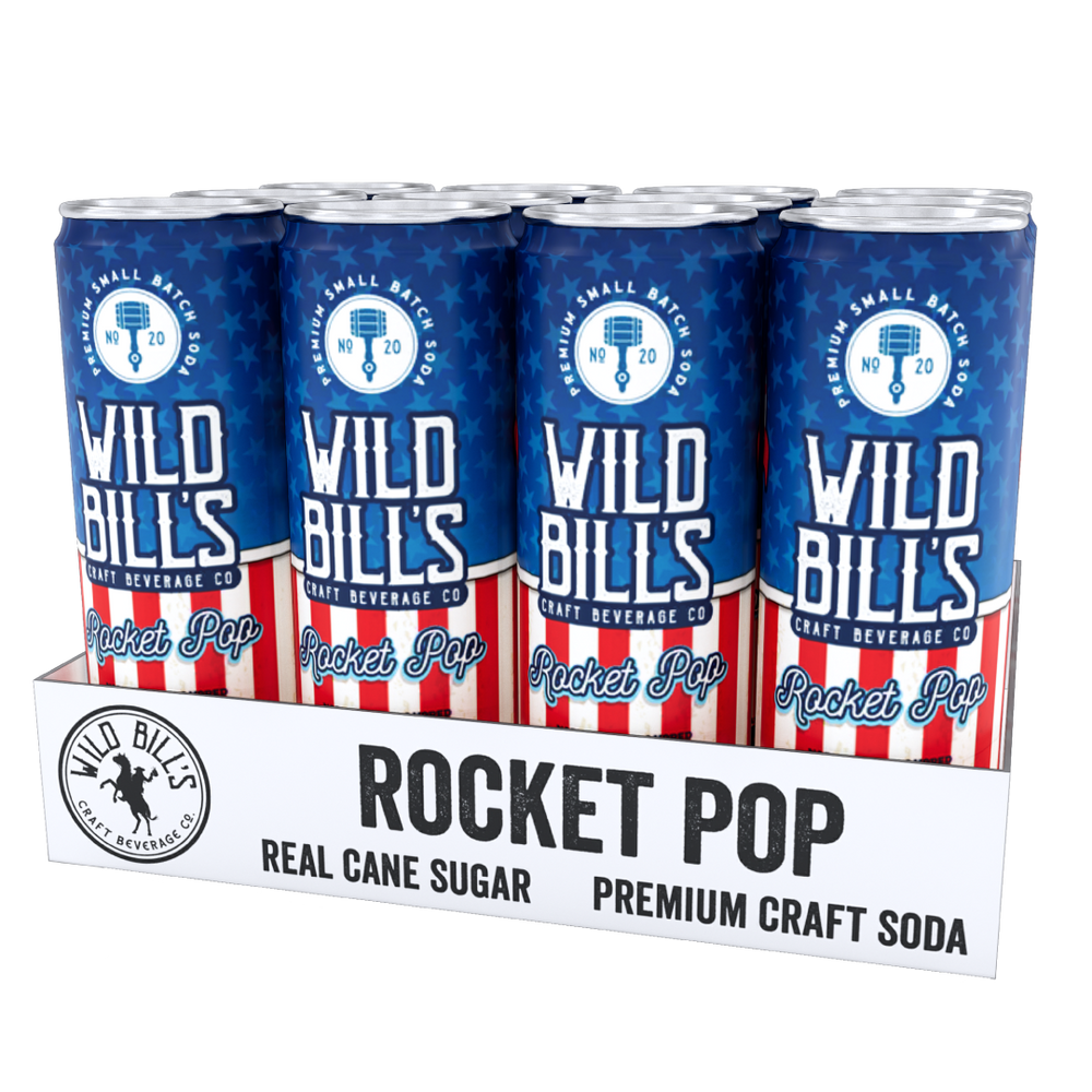 Cane Sugar Craft Soda - Rocket Pop