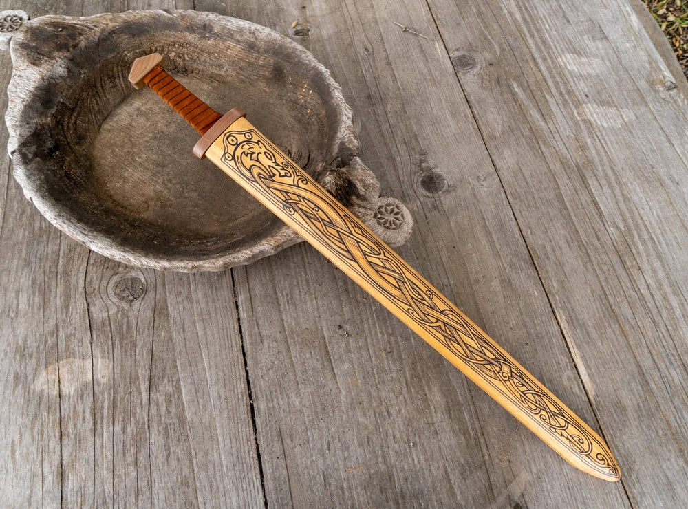 Wooden Viking Sword