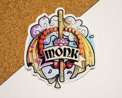 Monk Class Sticker: Sticker