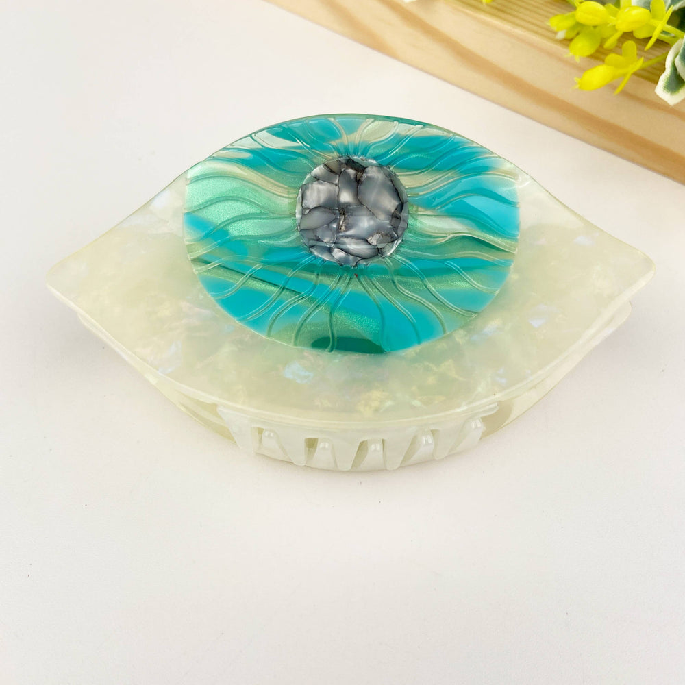 Hair Clip - Blue Pupil