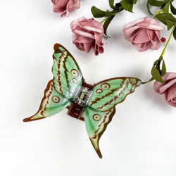 Hair Clip - Purple & Blue Butterfly