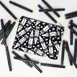 Color Your Own - Pencil Case (Retro Tech)