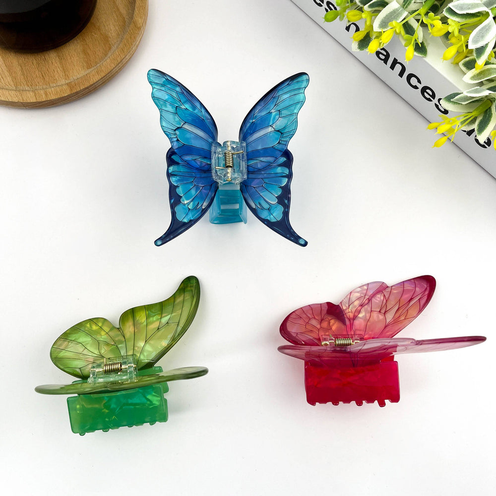 Hair Clip - Pink Butterfly
