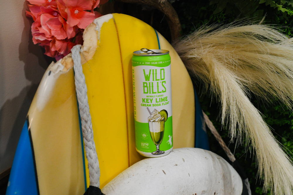 Zero Sugar Craft Soda - Key Lime Cream Soda Float