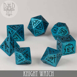 RPG Dice Set - Knight Watch