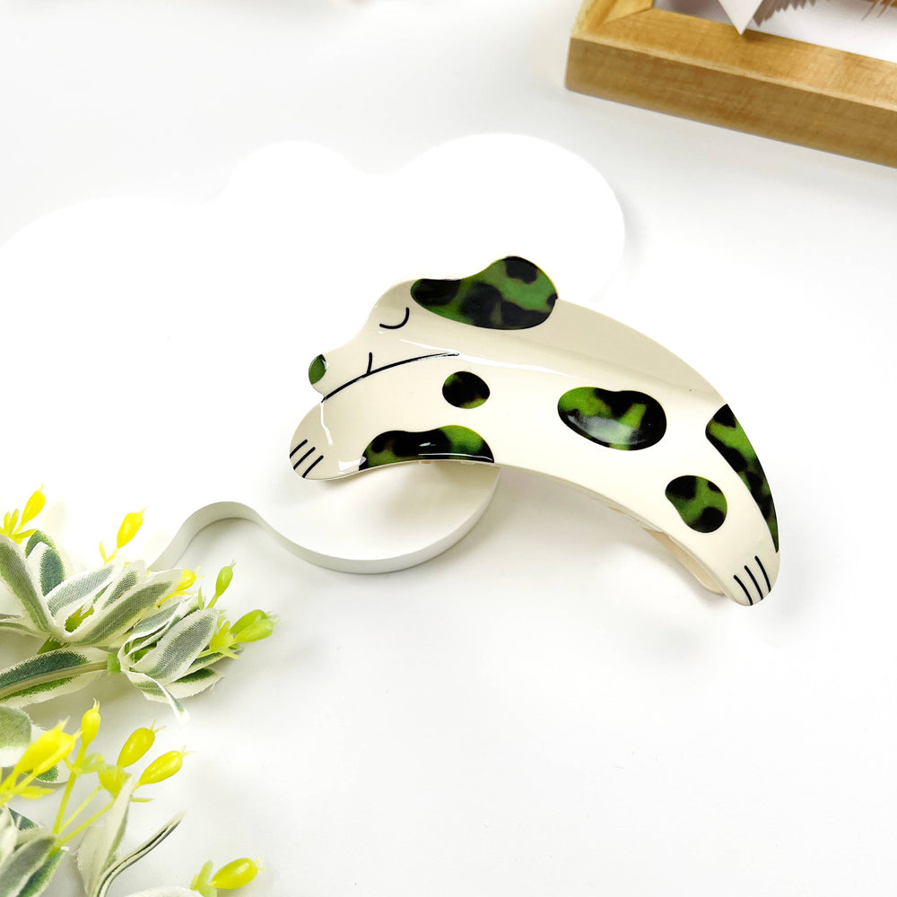 Hair Clip - Diamond Spotted Puppy