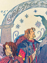 Riso Print - Lord of the Rings, Fellowship