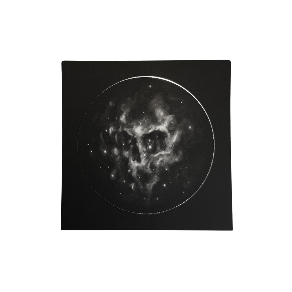 Square Art Prints - Skull Nebula (Foil)