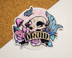 Druid Class Sticker: Sticker