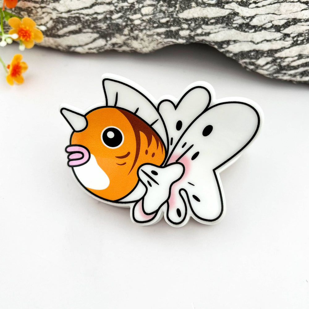 Hair Clip - Crown Fish