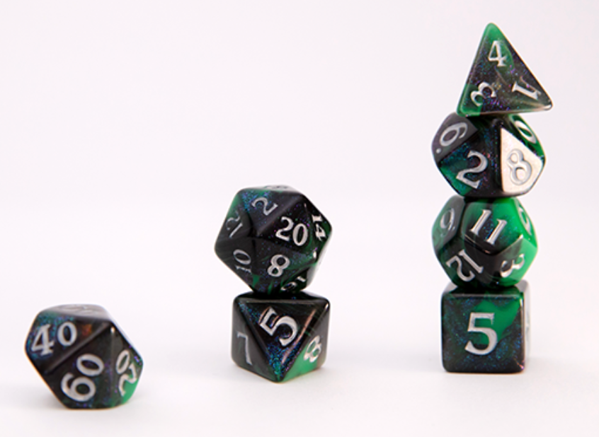 Scented RPG Dice - Cemetery Soil