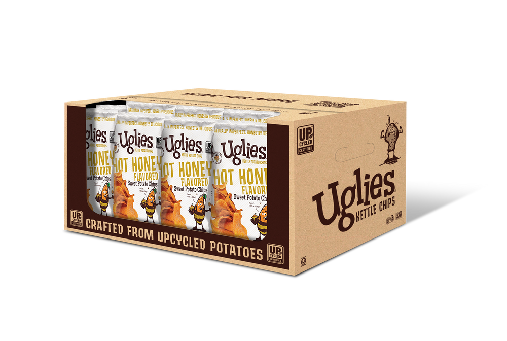Uglies Kettle Cooked Chips - Hot Honey Sweet Potato (Lg)