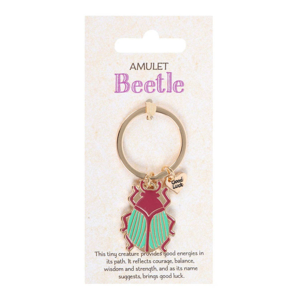 Keyring - Lucky Gold Beetle