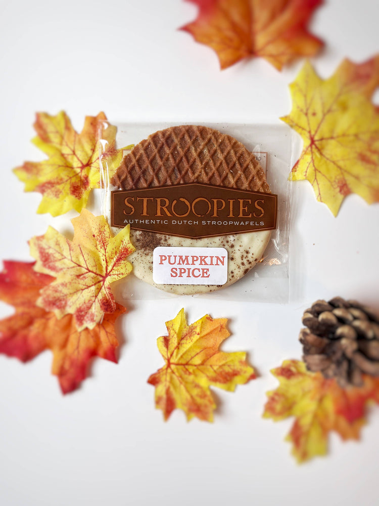 Stroopwafel - Pumpkin Spice & White Chocolate