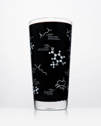 Drinking Glass - Chemistry of Beer (Case of 4)