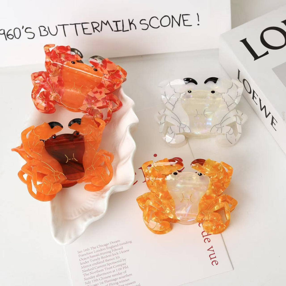 Hair Clip - Cute Crab