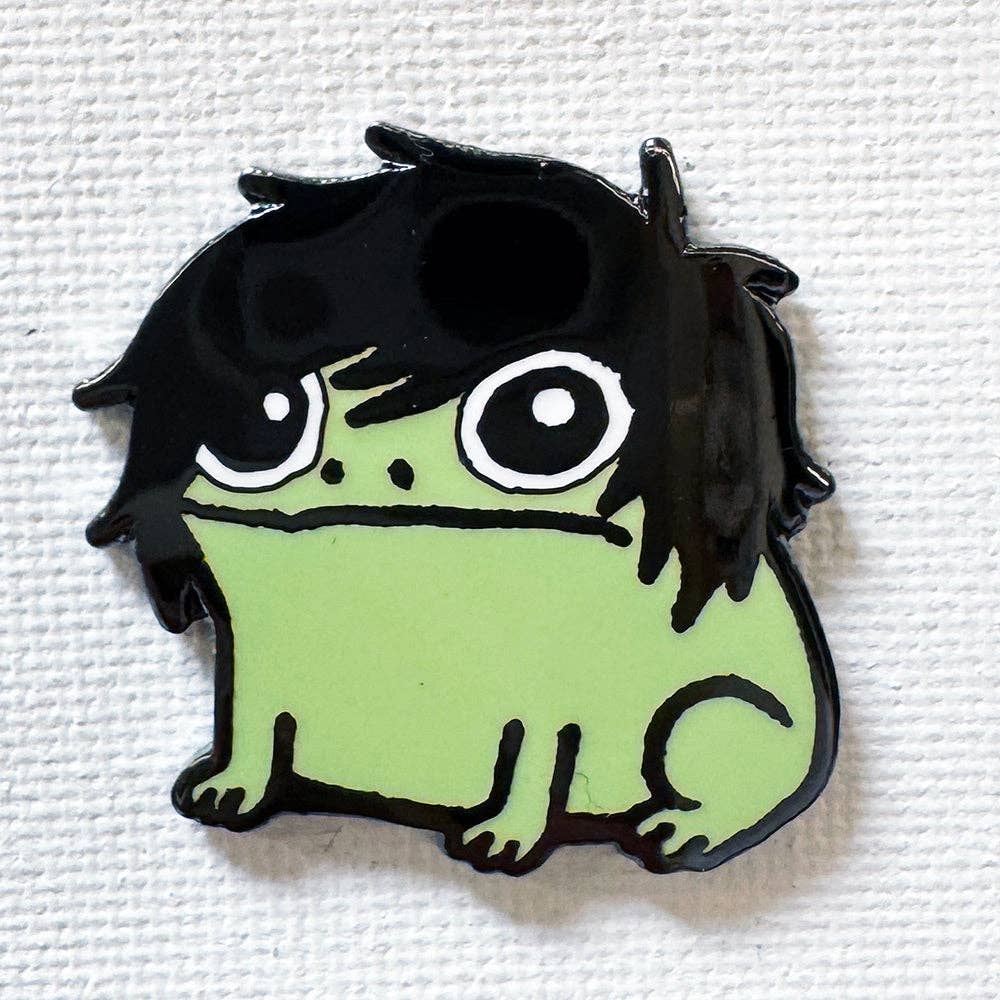 Enamel Pin - Emo Frog