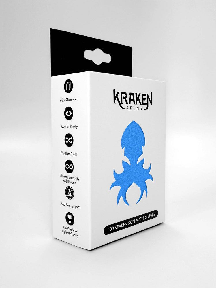 Kraken Skin Sleeves - Azure Matte