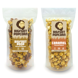Gourmet Popcorn - Bigfoot Poop (Chocolate and Caramel)
