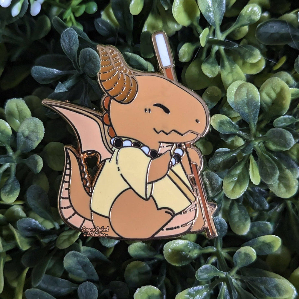 D&D Enamel Pin - Draconic Monk