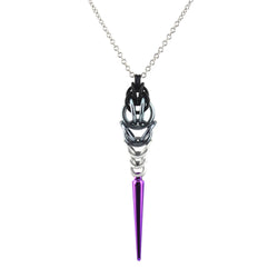Pridemaille Spike Pendant - Asexual
