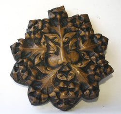 Reproduction Medieval Carving - Pagan Green Man I