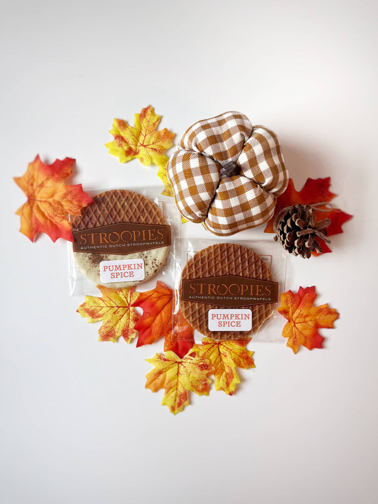 Stroopwafel - Pumpkin Spice & White Chocolate