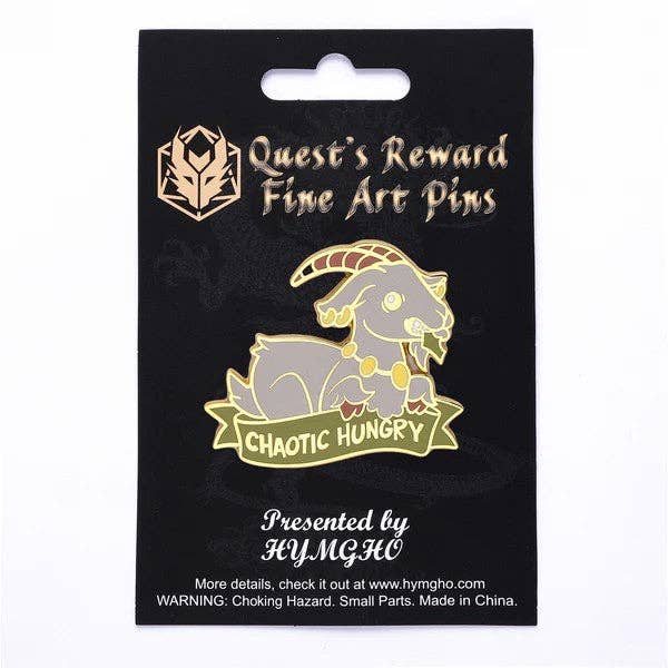 Enamel Pin - Chaotic Hungry Goat