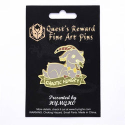 Enamel Pin - Chaotic Hungry Goat