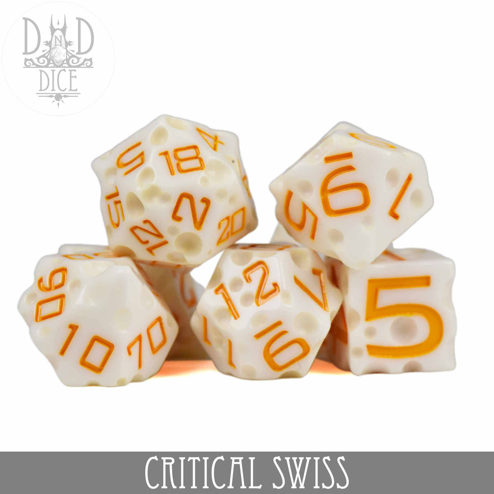 RPG Dice Set - Critical Swiss