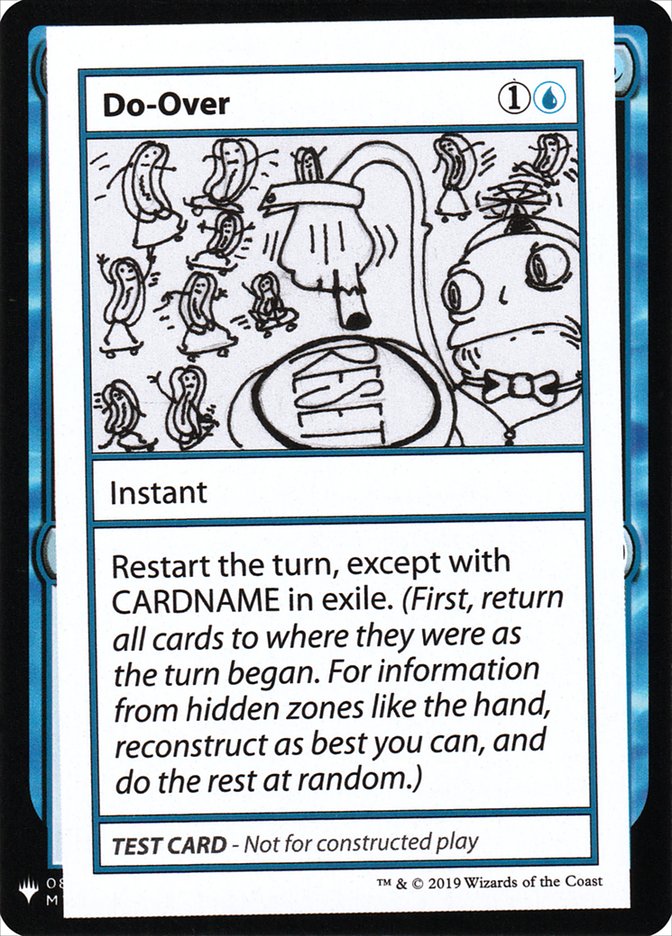 mtg mystery booster best cards Do-Over [Mystery Booster Playtest Cards]