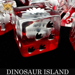 King of Crits Dice Set - Dinosaur Island (11-Piece)