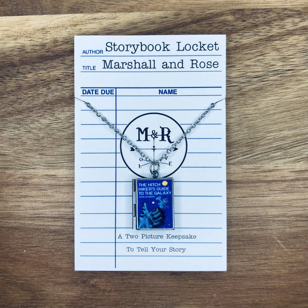 Book Locket - The Hitchhiker's Guide