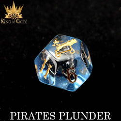 King of Crits Dice Set - Pirates Plunder (11-Piece)