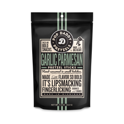 Seasoned Pretzels - Garlic Parmesan