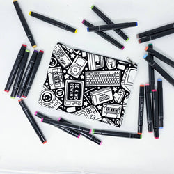 Color Your Own - Pencil Case (Dinosaurs)